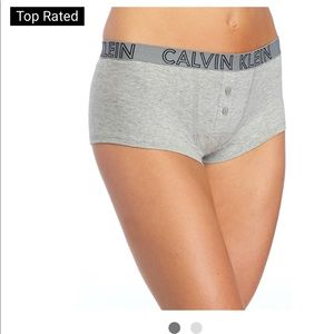 Calvin Klein Ultimate Cotton Boyshort - Black